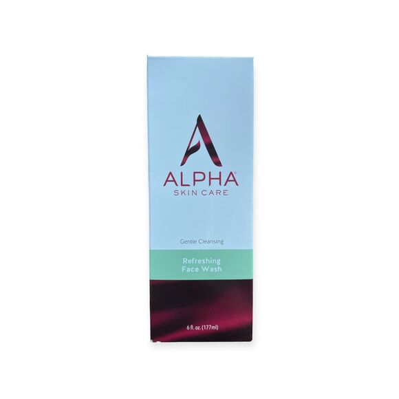 Alpha Gentle Cleansing Refreshing Face Wash 6oz Impurities Pores Excess Oil New - Picture 1 of 4